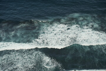 Waves on a Tenerife island beach