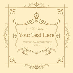 vintage ornament vector ilustration