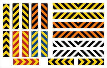 Hazard Marker Stripe Chevron M_2209001