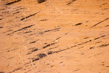 Dirty old wall with paint stains, texture