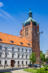 Tower of the historic castle in Plock, Poland © venemama
