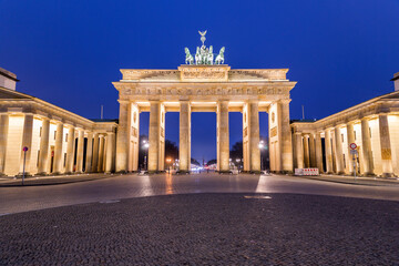 Brandenburg Gate in Berlin, Germany