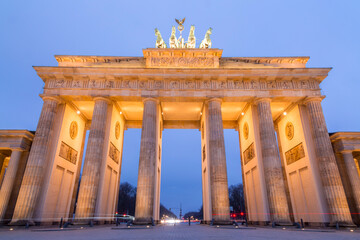 Brandenburg Gate in Berlin, Germany