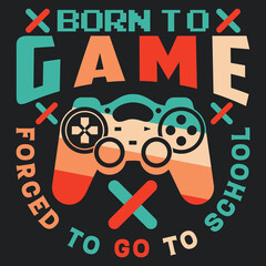 I'd rather be a gaming t-shirt design, gaming quotes design (2)