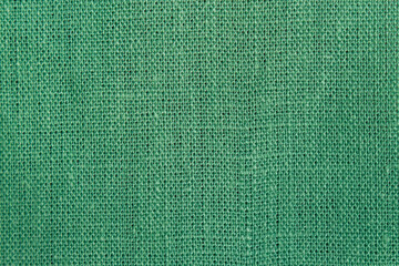 natural green linen fabric texture as an eco friendly background