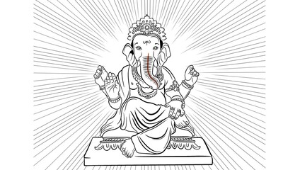 Ganesha illustration