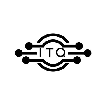 ITQ letter logo. ITQ  best white background vector image. ITQ Monogram logo design for entrepreneur and business.	
