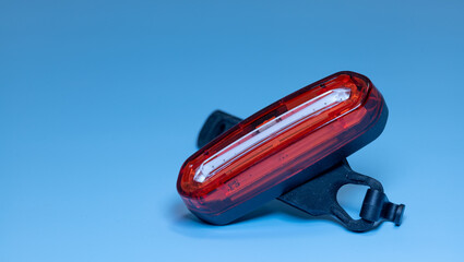 red color bike rear lamp