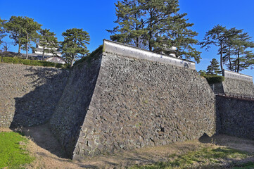 島原城の石垣