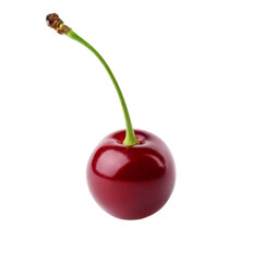 Cherry isolated on transparent background