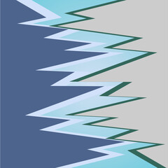 simple abstract background zigzag