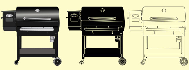 Wood Pellet Grill 