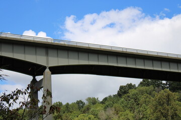 bridge over the river