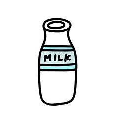 bottle of milk