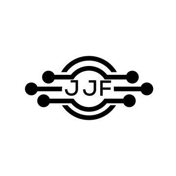 JJF letter logo. JJF  best white background vector image. JJF Monogram logo design for entrepreneur and business.	
