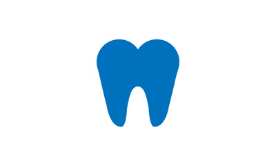 Letter M Dental logo template. Concept of the Dentist Logo