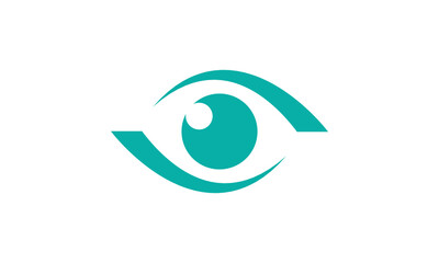 Eye vision vector design template