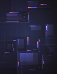 cyber punk background and link network, light background , digital background future and mainboard , hi tech background
