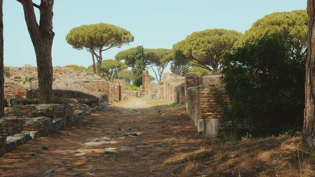 Ostia_Antica_Rue_vide_Fixe
