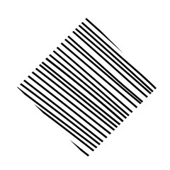 Geometric memphis minimalist line shape background