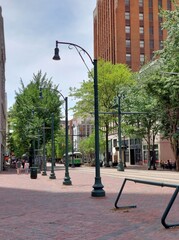 A street in a southern town