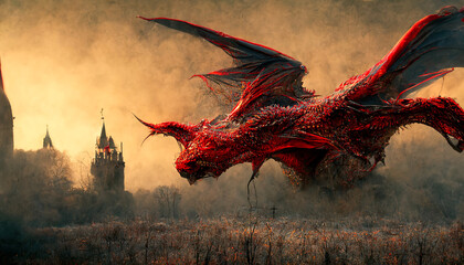 Fairy scaly dragon © vladnikon