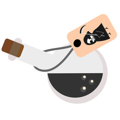 Halloween Poison Bottle