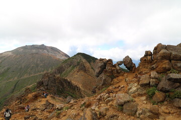 2022年9月の栃木県の茶臼岳の登山