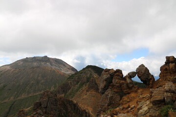 2022年9月の栃木県の茶臼岳の登山