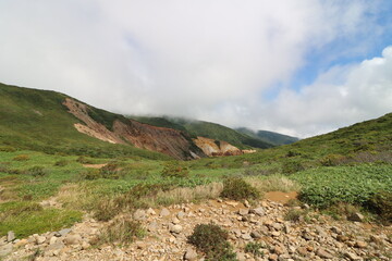 2022年9月の栃木県の茶臼岳の登山