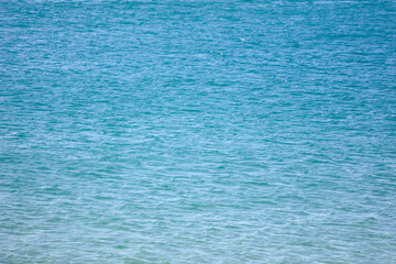 Blue water in the sea as an abstract background.