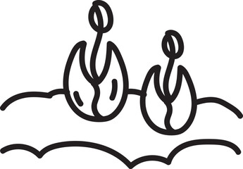 Gardening Doodle Icon