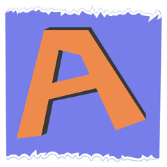 Letter A