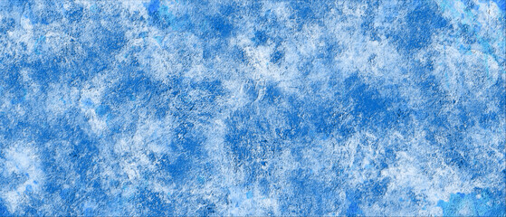 Texture grunge blue shiny paint on an old paint wall cement. Stone blue texture. Beautiful art grunge blue dark concrete texture with empty space for text.
