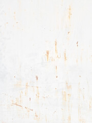 old grunge rusty zinc on white clear metallic wall textured use as background. rusty metal background. color steel texture.