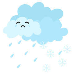 Fototapeta premium sleet