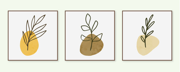 illustration of a plant,Botanical Bohemian Earth, Bohemian Element, Floral Boho, Boho Shape Element, Wall Art Bohemian 