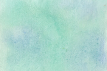 Abstract watercolor soft green background on white background, vector watercolor background banner for design, watercolor texture grunge, splash, for print design.
