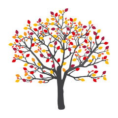 Abstract tree.  Nature background.