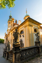 Obraz premium Loreta is a pilgrimage destination in Hradcany, a district of Prague,Czech Republic