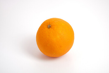 orange on white background