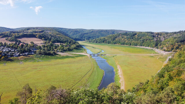 Talsperre Edersee alte Aseler Br&uuml;cke