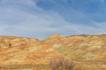 Obraz premium Garnet mountains of Khizi. Azerbaijan.