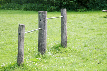 Public nature Playground at Park Hitland in Nieuwerkerk aan den IJssel