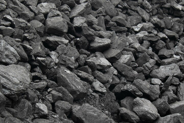 Large Amount Of Coal