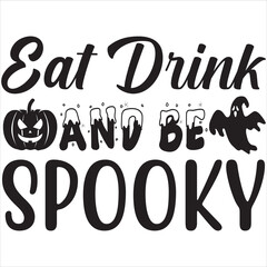 Eat drink and be spooky
