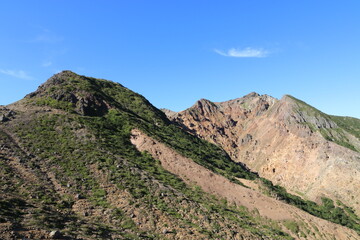 2022年9月の栃木県の茶臼岳の登山