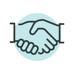 Support line icon. Self development