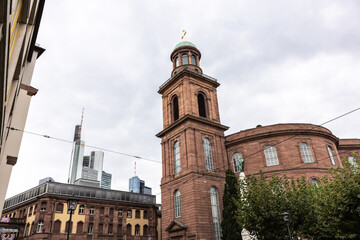 Obraz premium Paulskirche, St. Paul's Church in Frankfurt