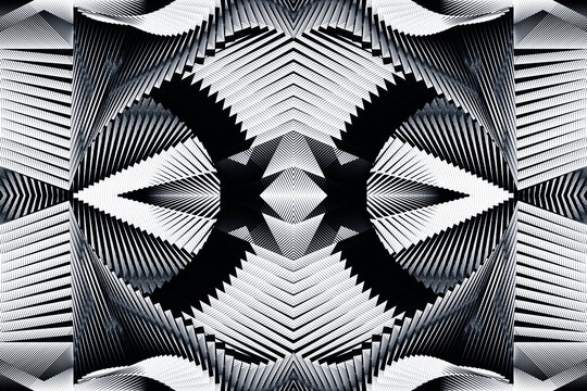 Geometric Hyperrealistim Dynamic Futuristic Diffusion Halftone Bacckground Seamless Pattern